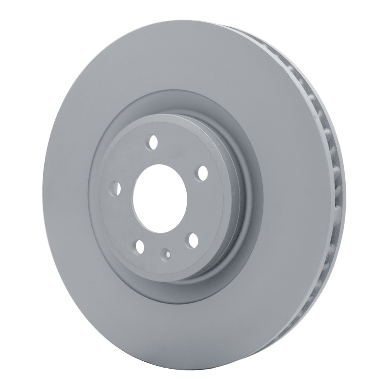 Porsche Macan Brake Rotor (1) - Front Right - R1 Concepts - Slotted Carbon Alloy GeoMET - `15-`23